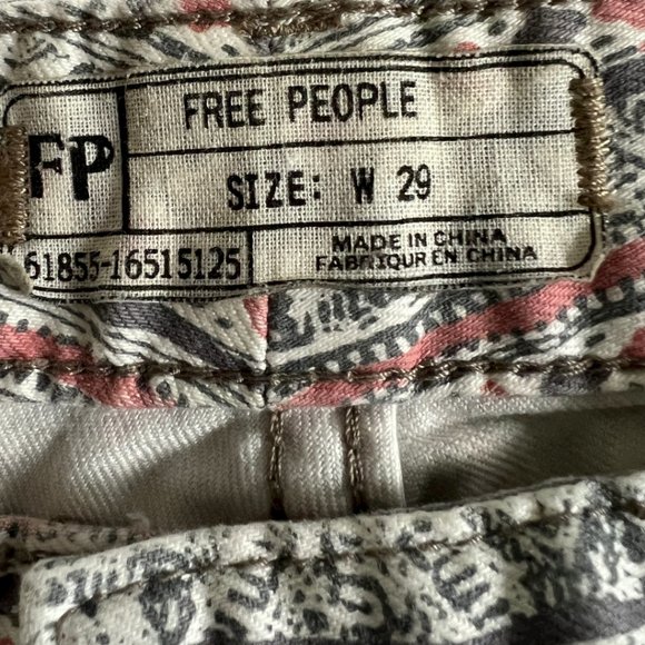 Vintage Free People Aztec Pant 29 - Picture 6 of 7